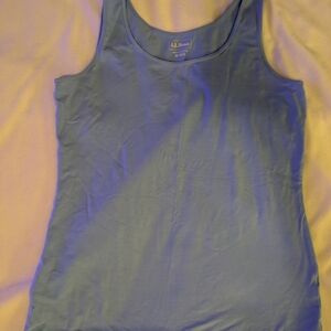 L.L. Bean Women's Blue Tank Top